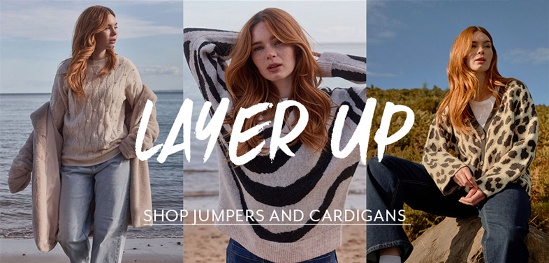 Shop Jumpers and Cardigans 