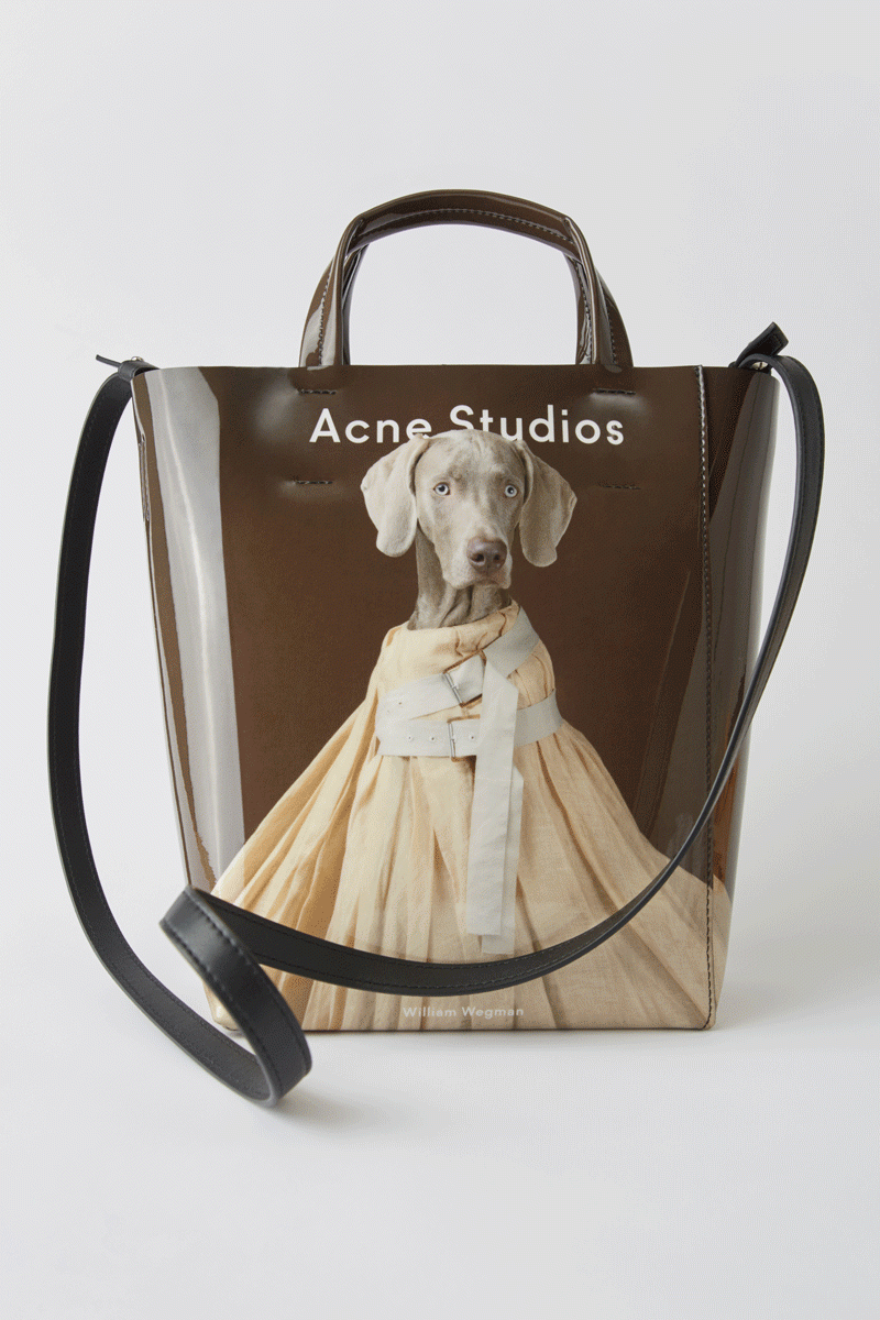 acne studios william wegman bag