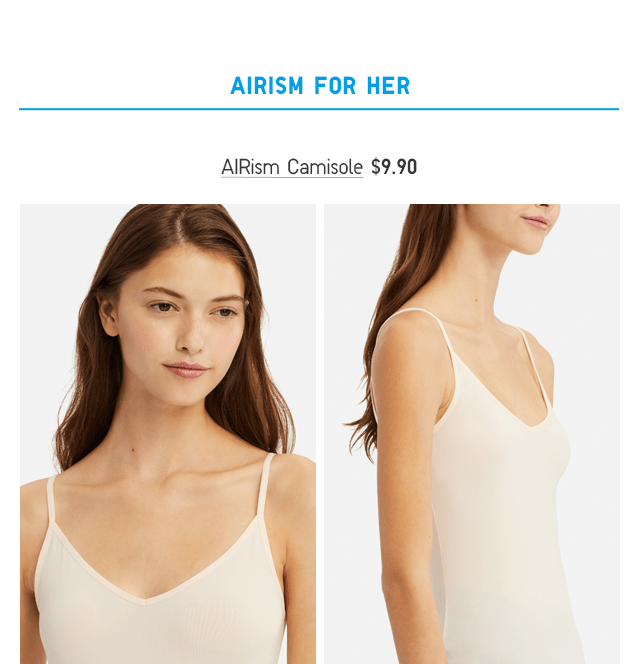 AIRISM CAMISOLE $9.90