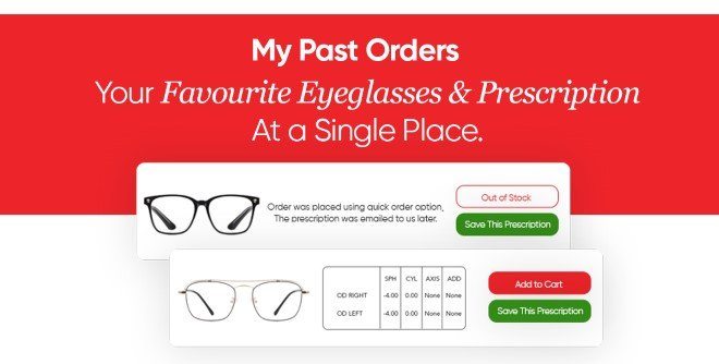 My Past Orders