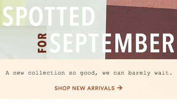 Shop new arrivals.