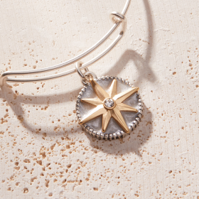 Compass Charm Bangle| Shop Now