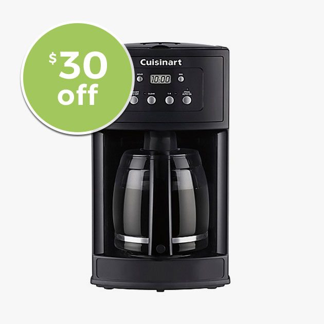 $30 off Cuisinart® Programmable Coffee Maker