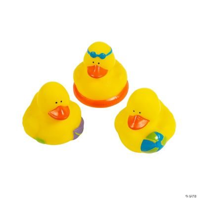 Beach Rubber Duckies - 12 Pc.