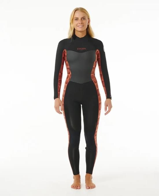 Womens Dawn Patrol 3/2 Back Zip Wetsuit