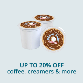 Save up to 20% off coffee, creamers & more