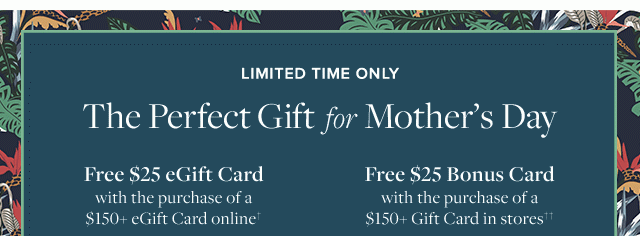 THE PERFECT GIFT FOR MOTHER'S DAY