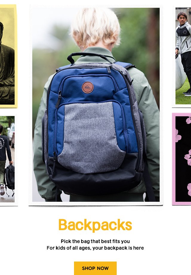 Hero - Shop Backpacks