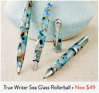 True Writer Classic Sea Glass Rollerball