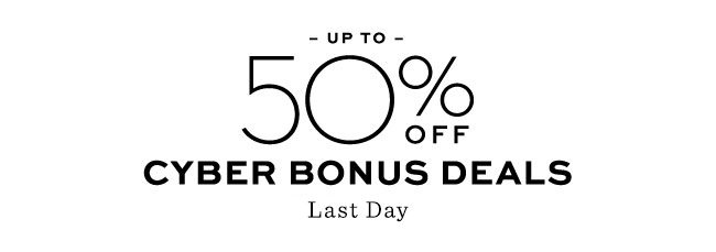CYBER BONUS DEALS