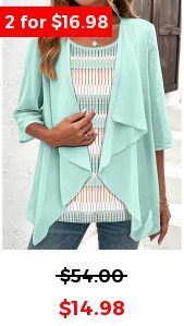 Plus Size Mint Green Fake 2in1 Blouse