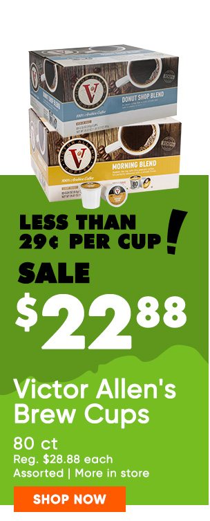 SALE! 80ct Brew Cups