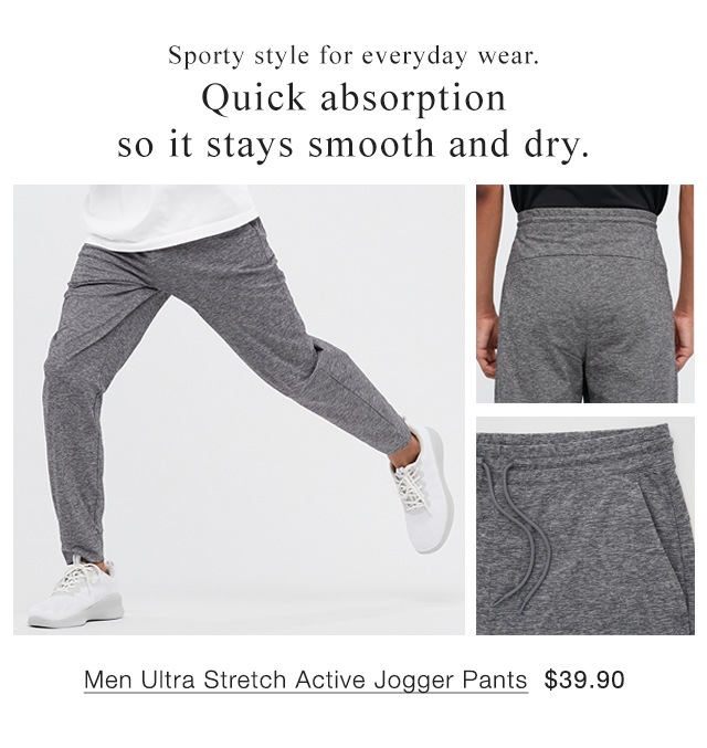 PDP1 - MEN ULTRA STRETCH ACTIVE JOGGER PANTS