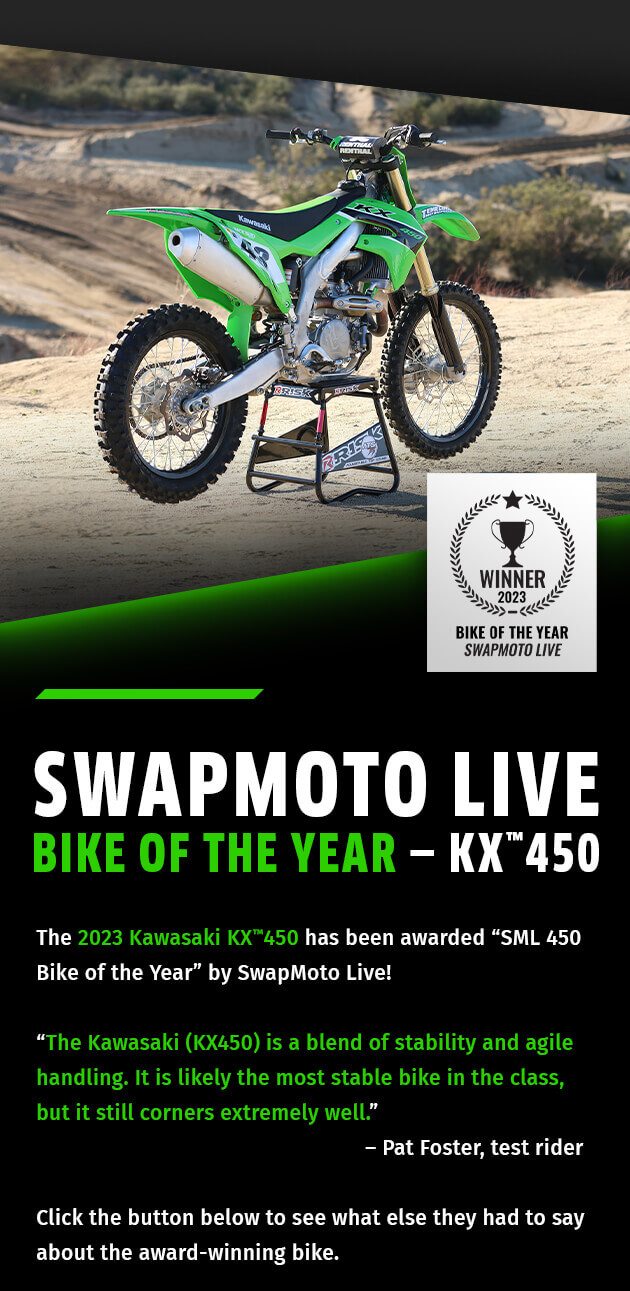 SWAPMOTO LIVE – BIKE OF THE YEAR – KX™450