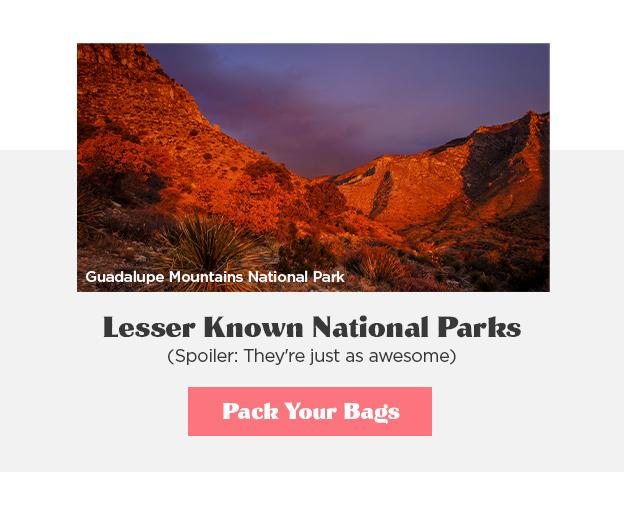 Lesser Known National Parks
