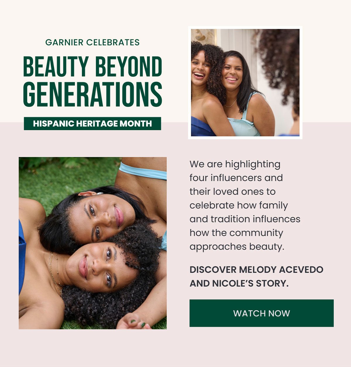 Garnier celebrates Hispanic Heritage Month with Melody Acevedo