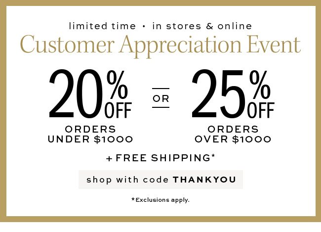 Customer Appreciation Event