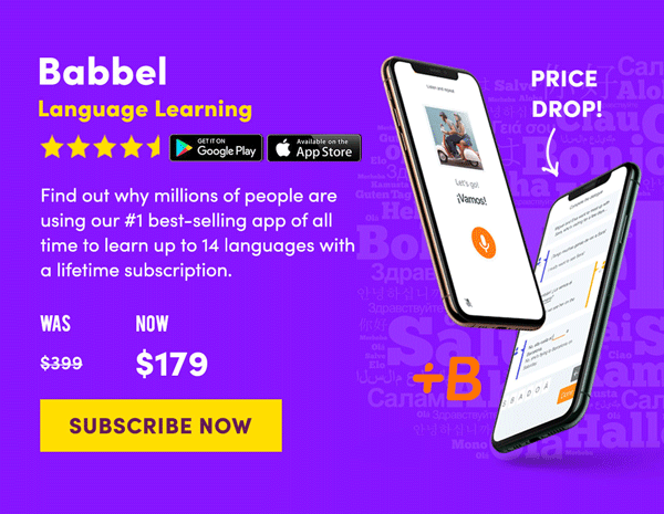 Babbel Language Learning | Subscribe Now