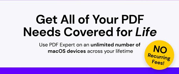 PDF Expert Premium Plan: Lifetime Ownership