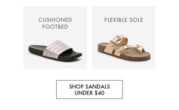 SHOP SANDALS