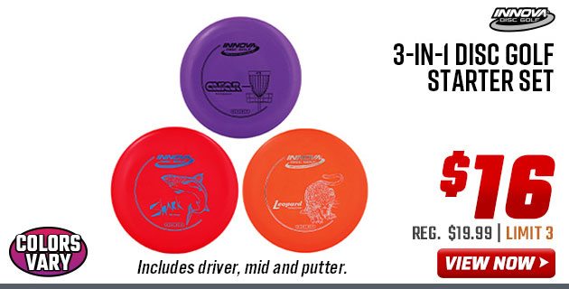 Innova 3-in-1 Disc Golf Starter Set