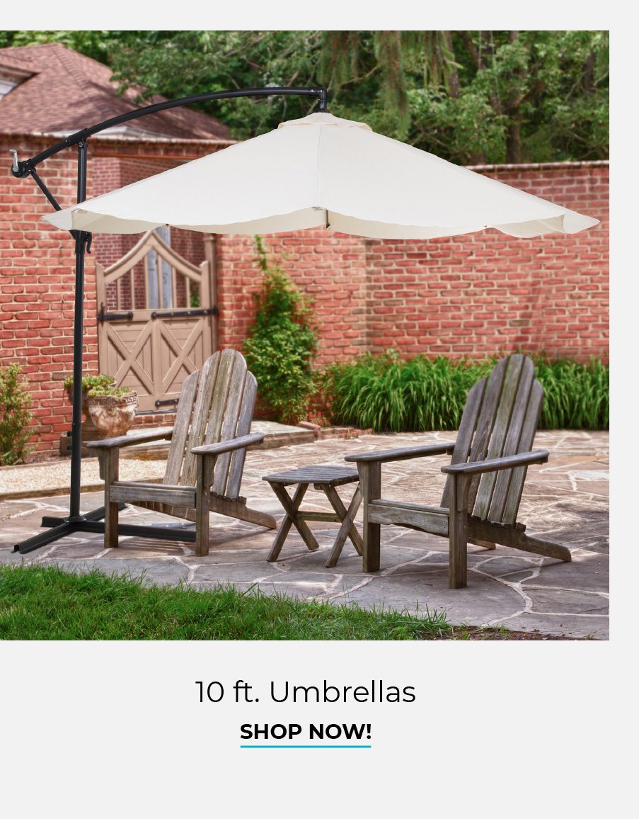 10ft Umbrellas | Shop Now!