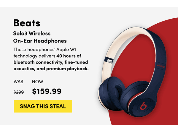 Beats Solo 3 | Snag This Steal