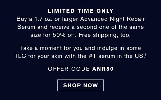 Limited Time Only | Offer Code ANR50 | SHOP NOW