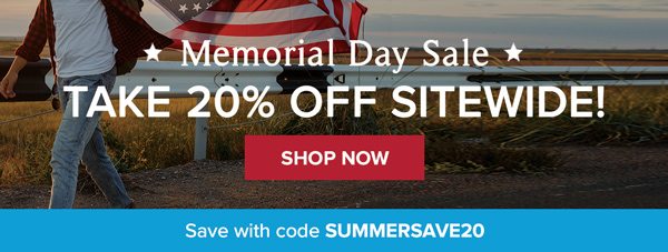 Memorial Day Sale | Shop Now