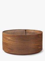 Volume Storage Wood Coffee Table, Walnut