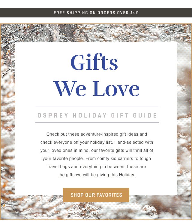 Shop Gifts we Love