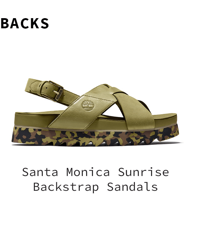 Santa Monica Sunrise Backstrap Sandals