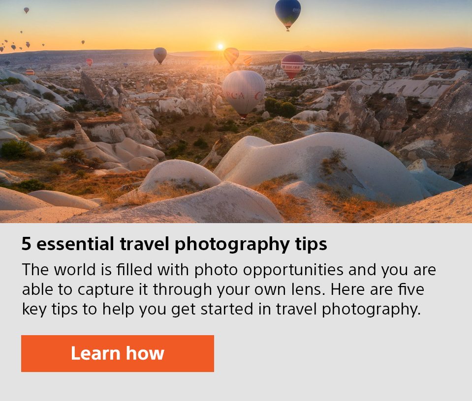 5 essential travel photography tips | The world is filled with photo opportunities and you are able to capture it through your own lens. Here are five key tips to help you get started in travel photography. | Learn how