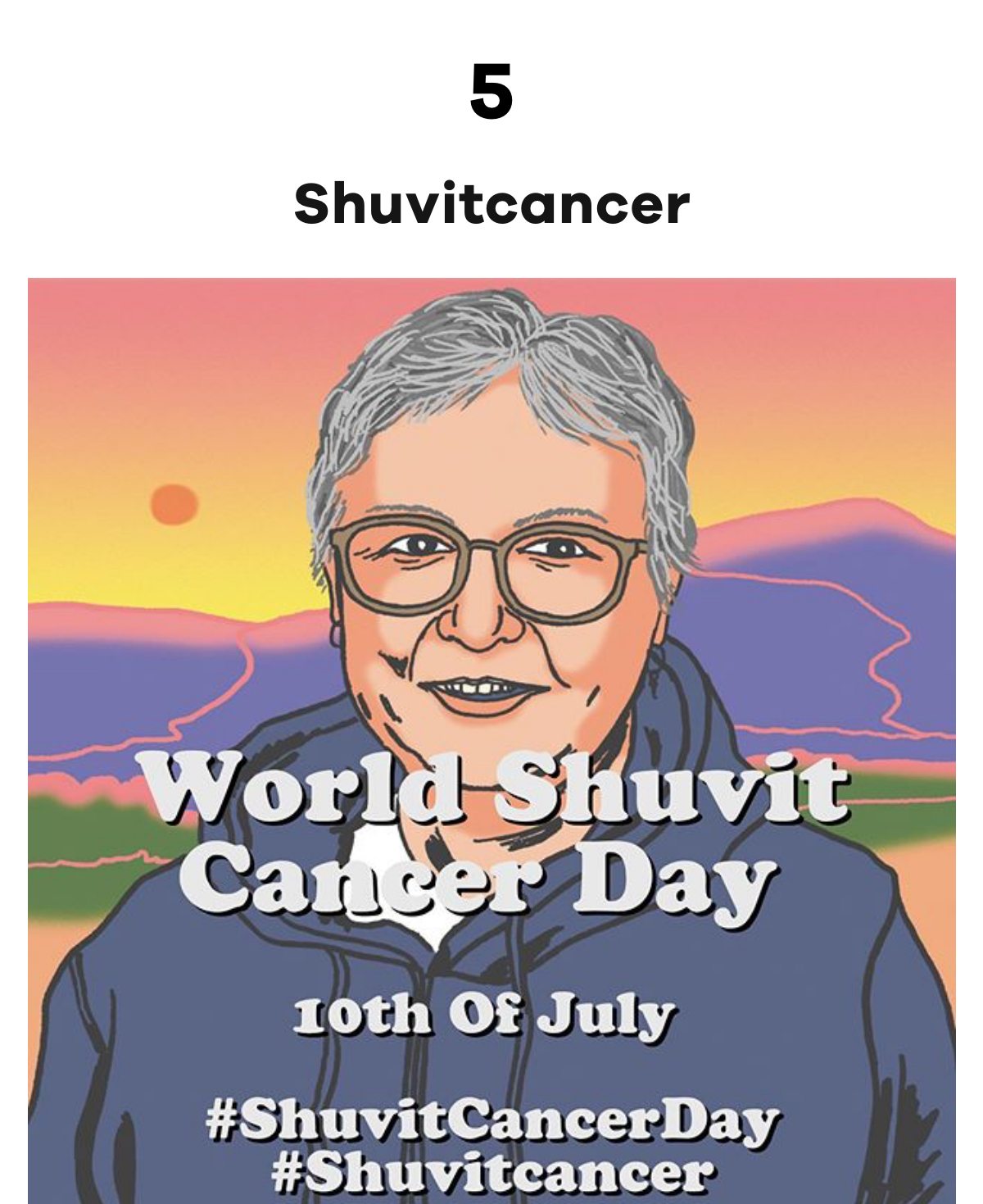 World Shuvit Cancer Day