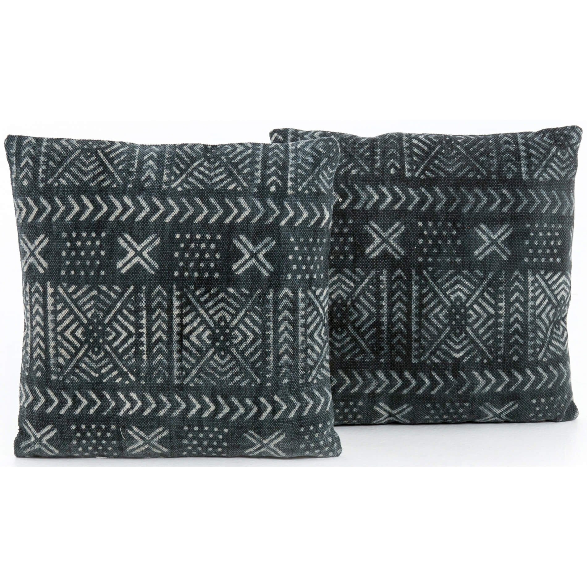 Mud Cloth Print Pillow (Set of 2)