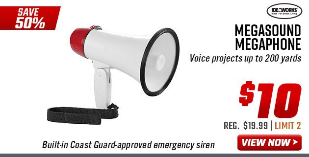 Ideaworks Megasound Megaphone