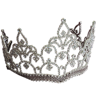 Regal Queens Rhinestone Crown