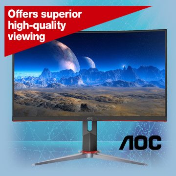 AOC 27 in. Curved LED Gaming Monitor