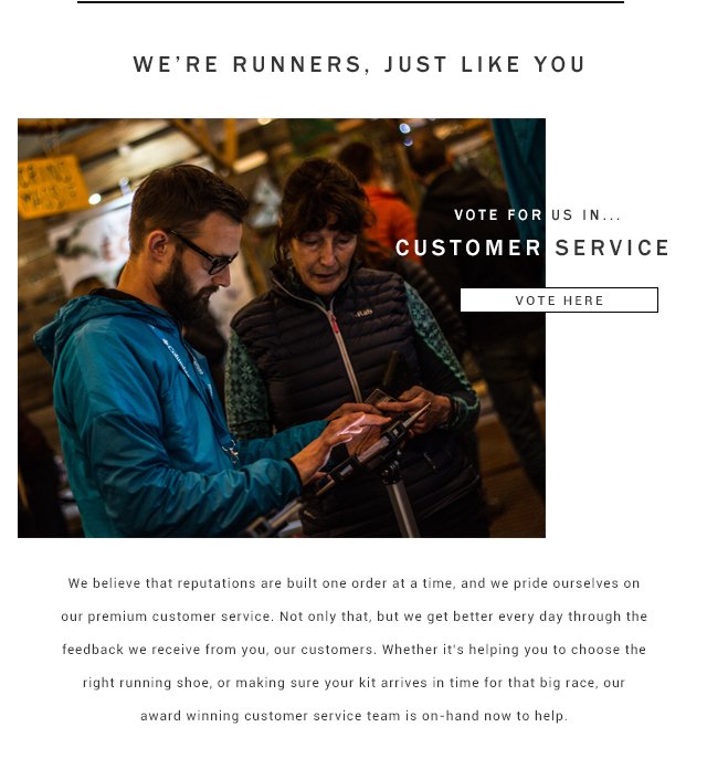 vote customer service