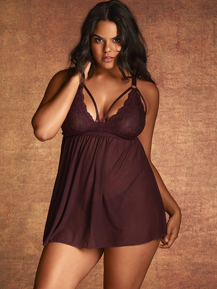 Image of Sophie Strappy Back Babydoll