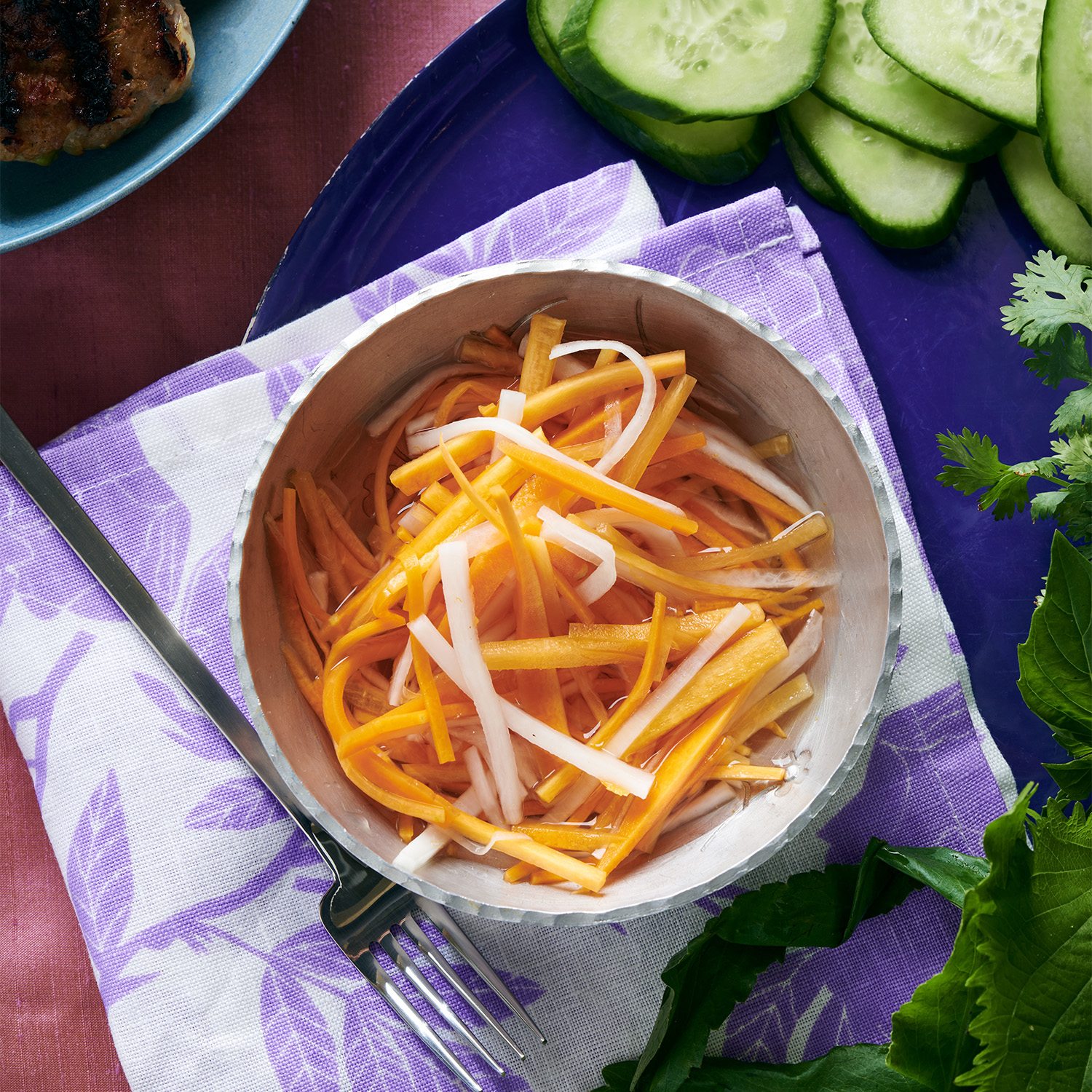 Do Chua (Vietnamese Carrot Daikon Pickle)