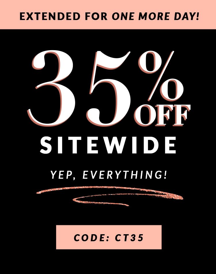 35% Off Sitewide