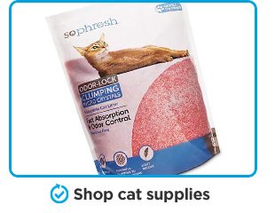 Shop cat supplies.