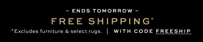 FREE SHIPPING*