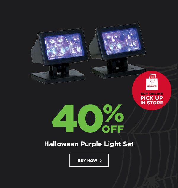 Halloween Purple Light Set