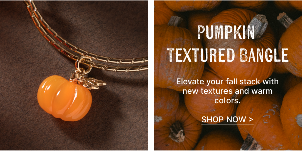 Pumpkin Textured Bangle