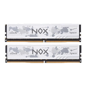 Apacer NOX 32GB (2 x 16GB) DDR5-6000 PC5-48000 CL40 Dual Channel Desktop Memory Kit