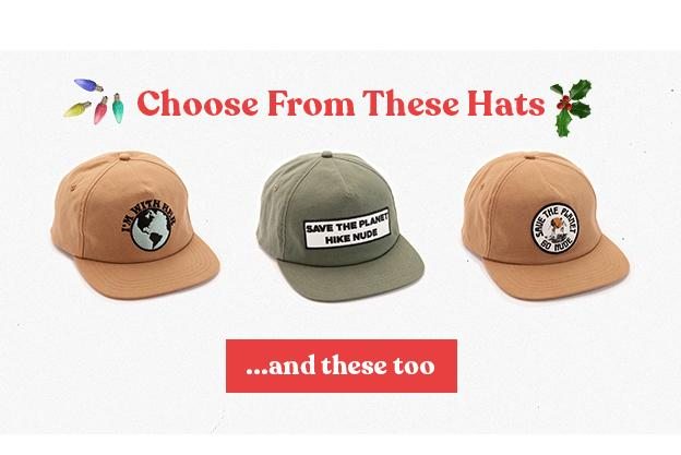 Choose From These Hats