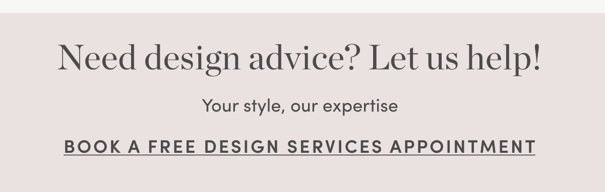 Book a Free Design Services Appointment