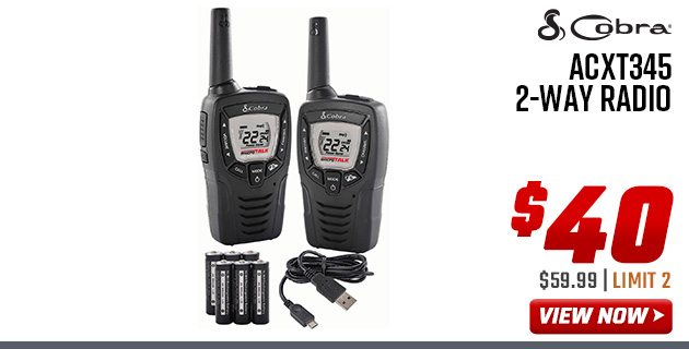 Cobra ACXT345 2-Way Radio